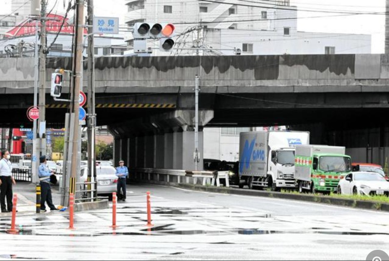川崎勝容疑者が事故を起こした現場