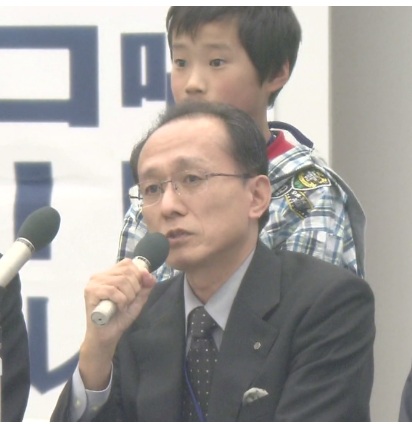 時効廃止を訴える高羽親子