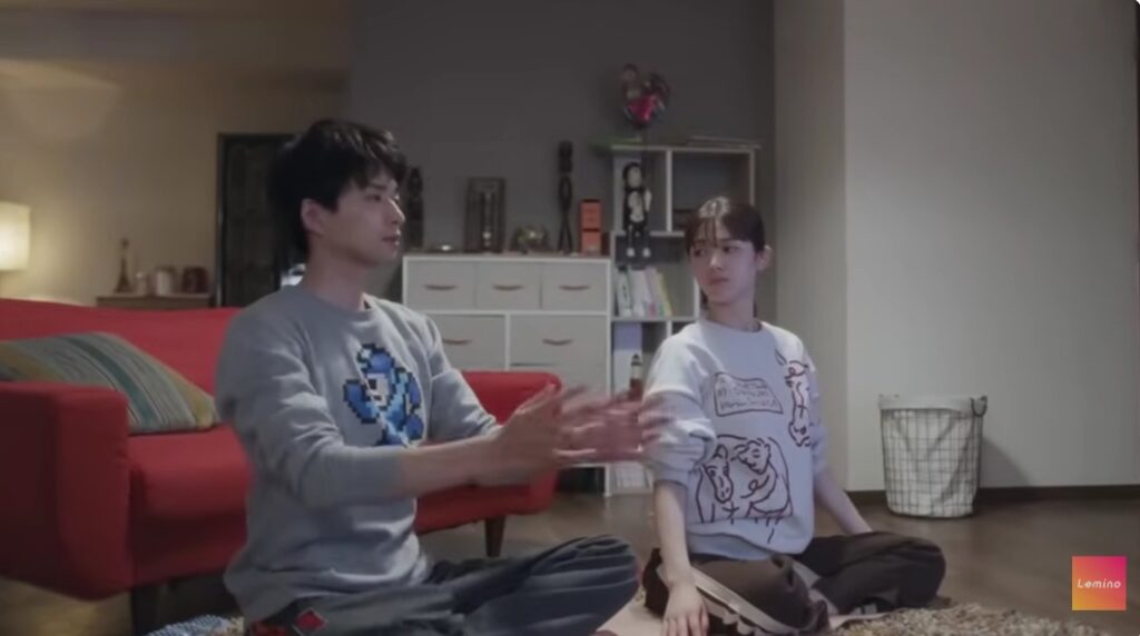 ドラマで夫婦役を演じる松村沙友里と白洲仁