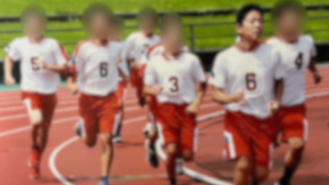 陸上大会に出た広川大起