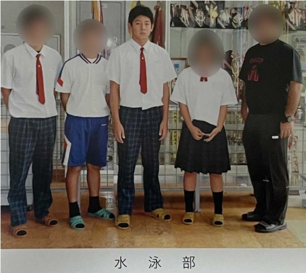 水泳部に所属していた広川大起