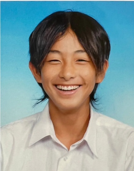 中学の卒アルの竹前海斗