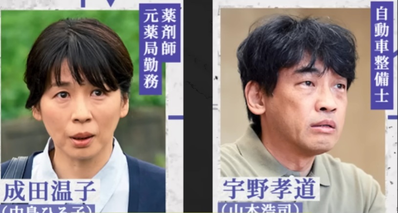 成田温子と宇野孝道
