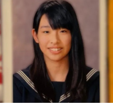 竹前美結（中学の卒業アルバム）