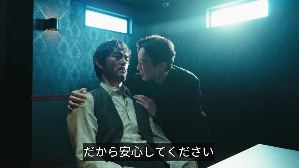 野崎を懐柔するリュウ